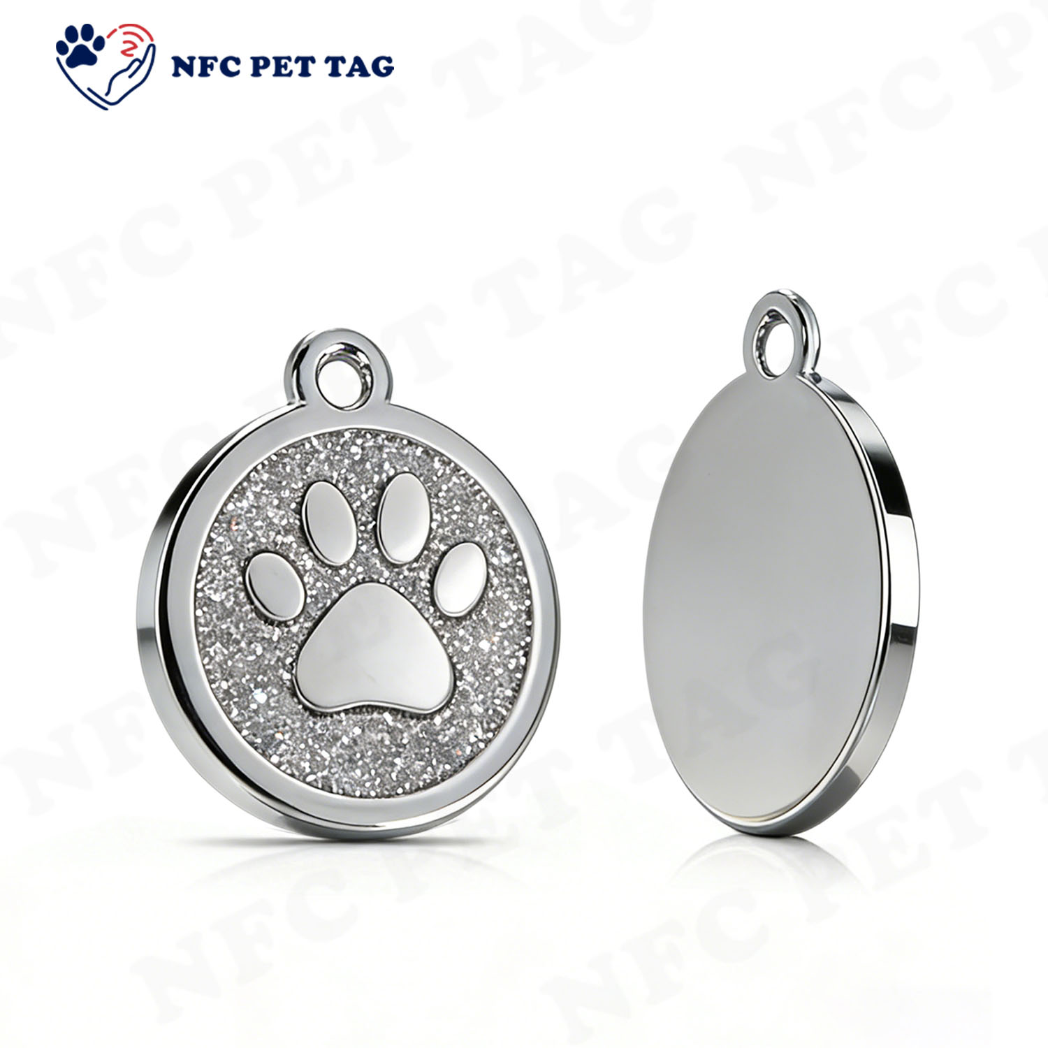 Durable Blank Metal Pet Tag Premium Pet Collar Tag