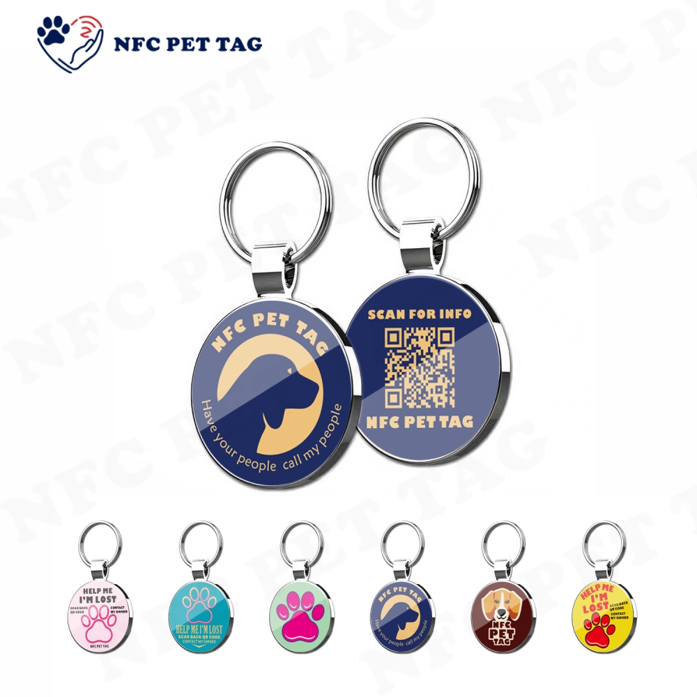 Security-First Encrypted NFC Hotel Key Card & Wear-Resistant Metal Pet Collar Tag